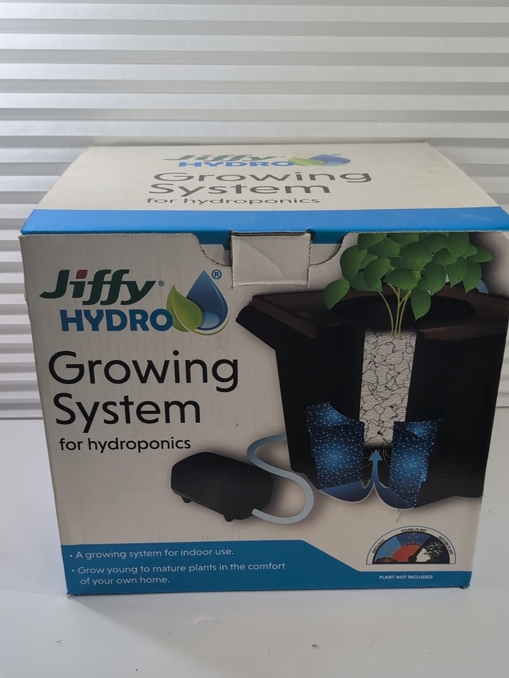 Jiffy Hydro Growing System - Indoor Hydroponics Kit (JHGROW-6)